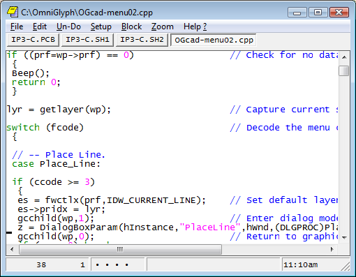 Snapshot Sibling Windows